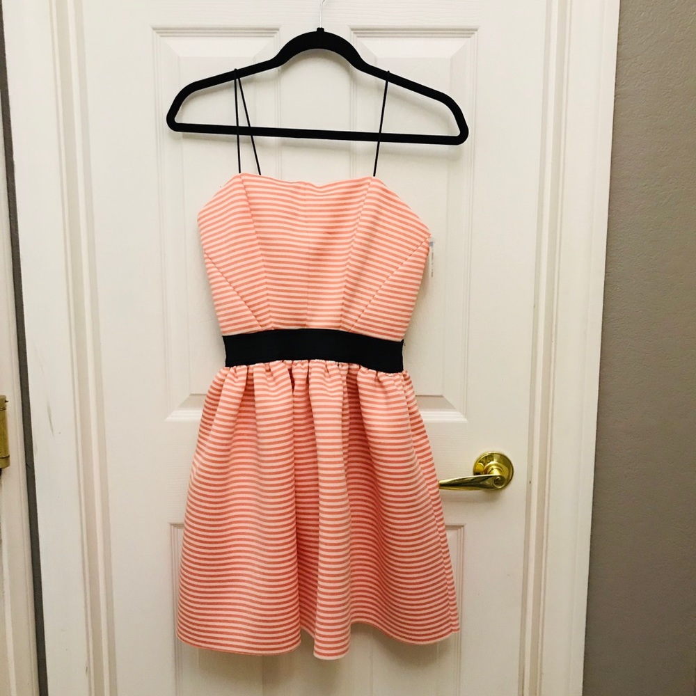 Love...Ady Striped Sleeveless Fit & Flare Dress - Picture 3 of 4